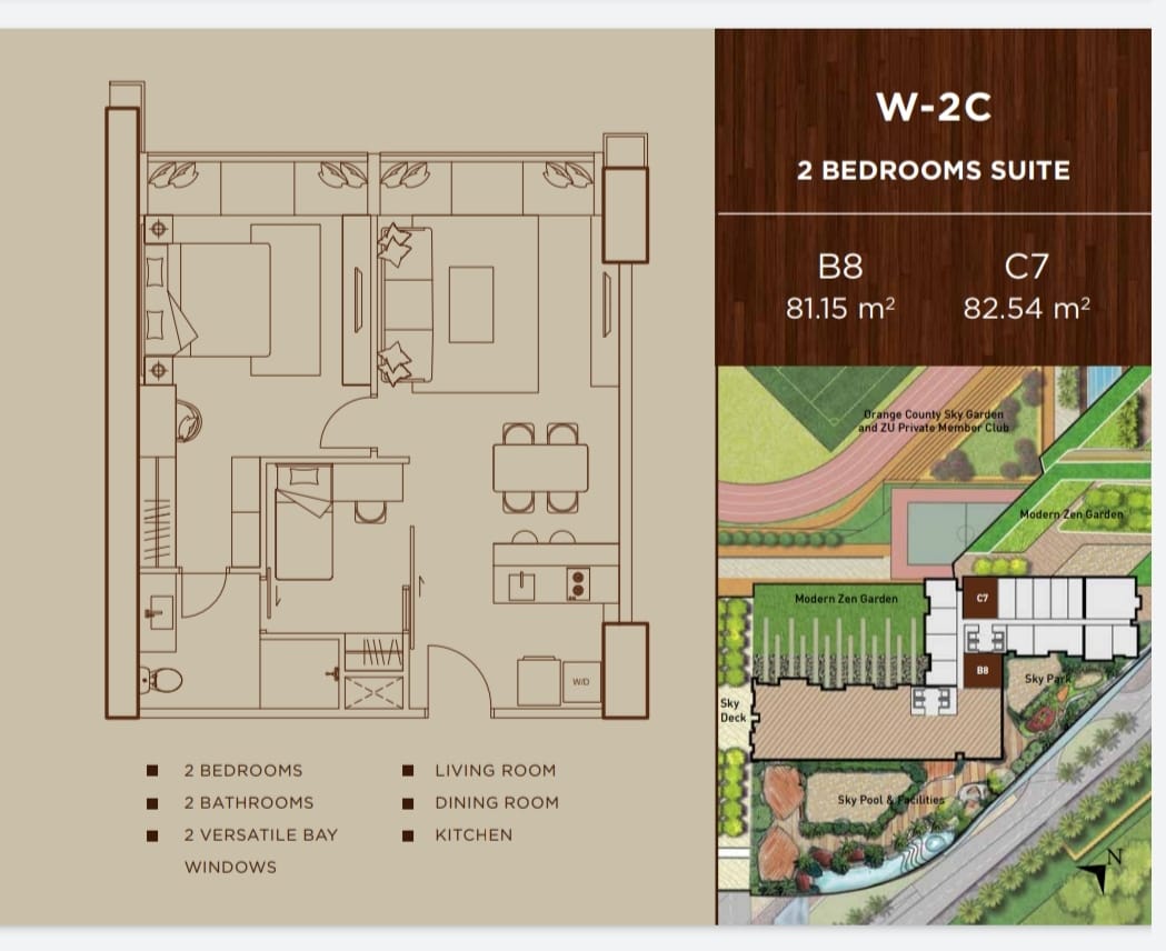 Disewakan Apartement di Orange County